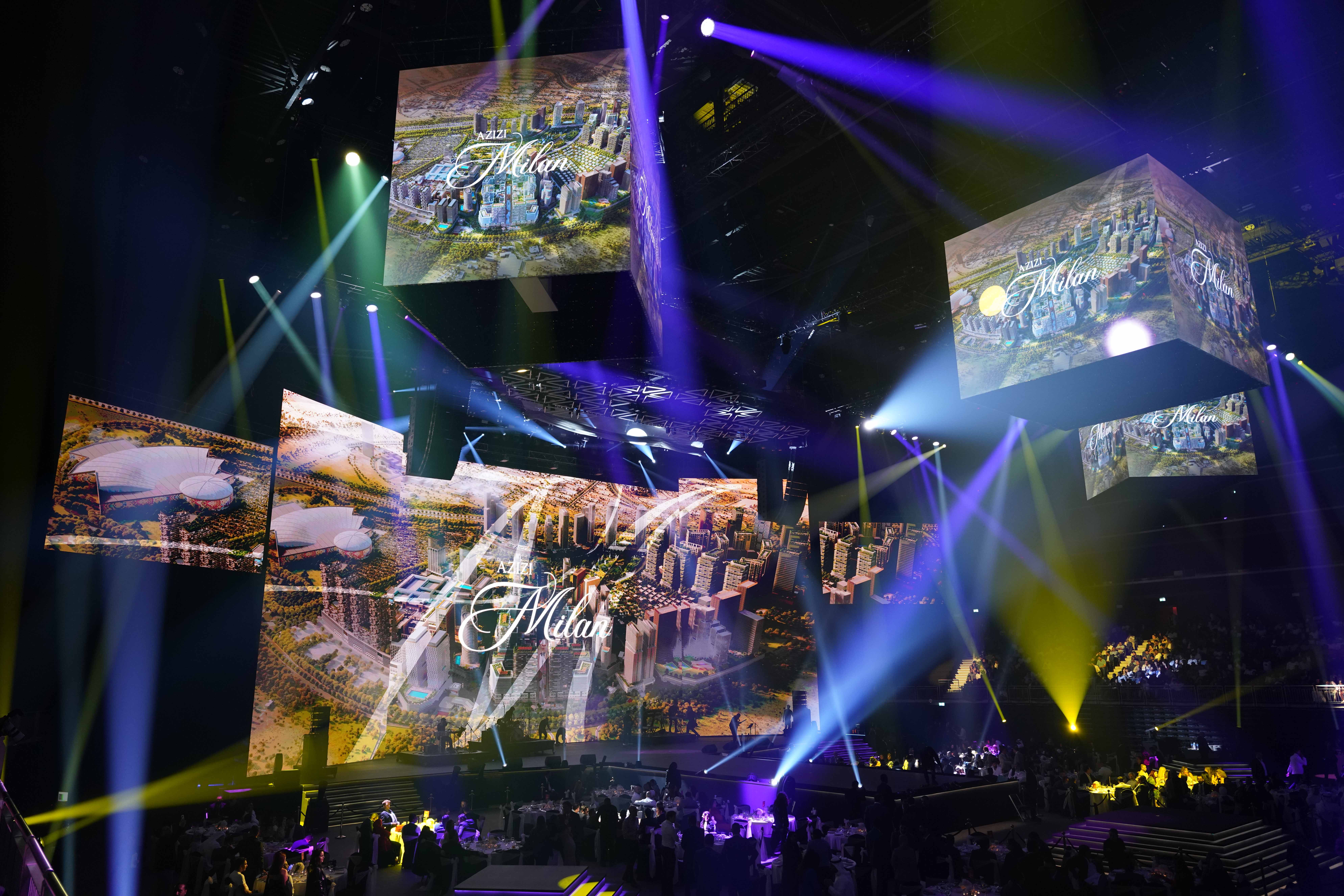 Product launch LED environment by DeSIGNATURE
